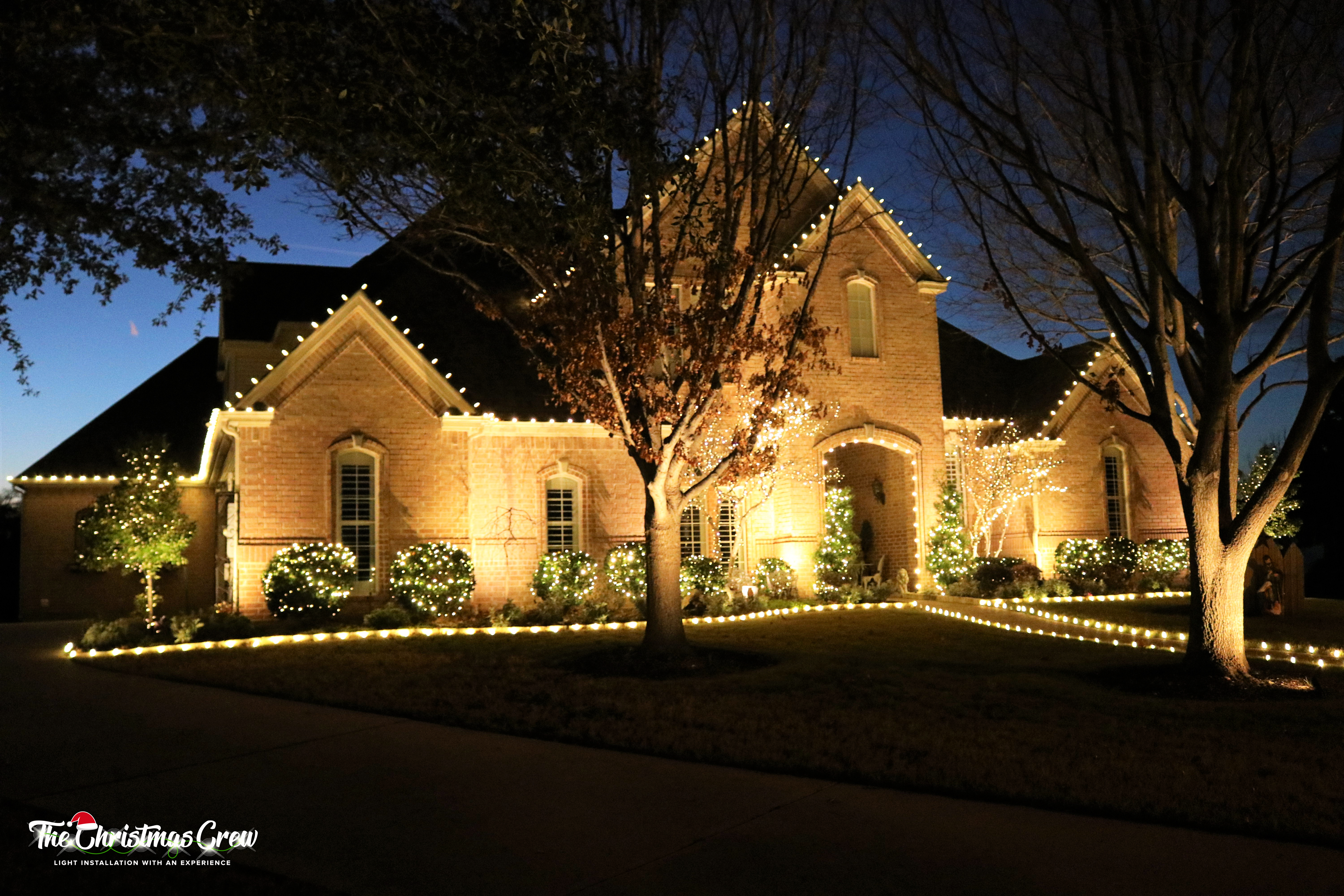 The Christmas Crew - Why LED Christmas Lights are Best - Colleyville Christmas Lighting Installation